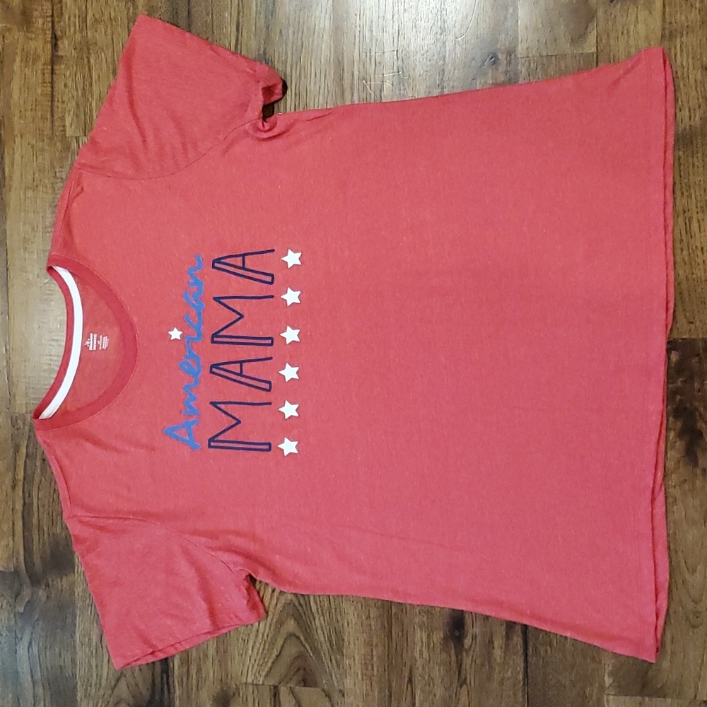 Womens American Mama graphic print short sleeve tshirt size 3X